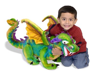Melissa & Doug Large Dragon Plush Soft Toy