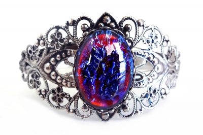 Mexican Opal Dragon's Breath Color Changing Bracelet