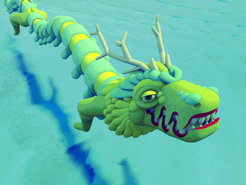 Swimming Dragon