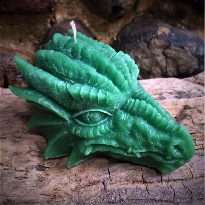 Green Dragon Candle