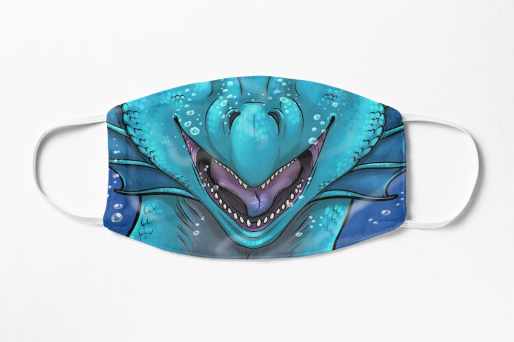 Water Dragon Mask